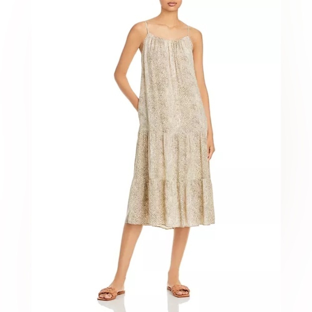 Rails Adora Midi Dress animal print size: M
